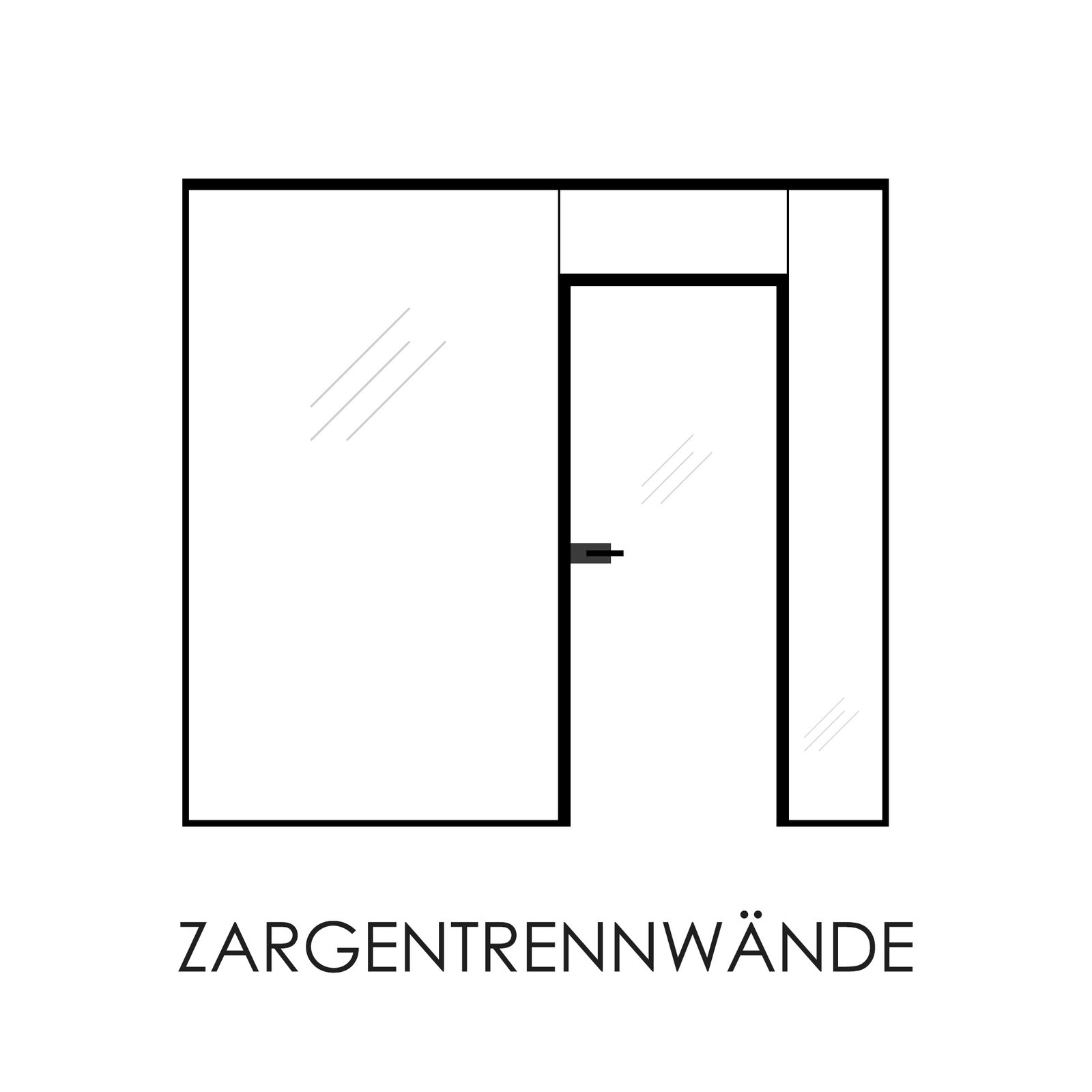 Glastrennwände